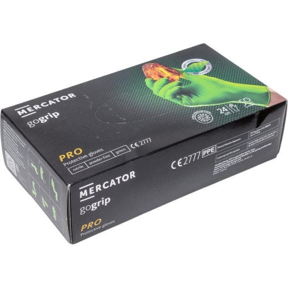 Профессиональные нитриловые перчатки gogrip, зеленые, размер XXL, 25 пар RP30029006_0001 Профессиональные нитриловые перчатки gogrip, зеленые, размер XXL, 25 пар RP30029006_0001