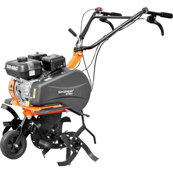 Культиватор SKIPER SP-650 8 л.с., без ВОМ, передач 1+1, поворотная ручка 00-00008544