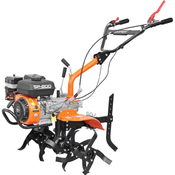 Культиватор SKIPER SP-800 8 л.с, без ВОМ, передач 2+1, без колёс, обр. сцепление 00-00008547