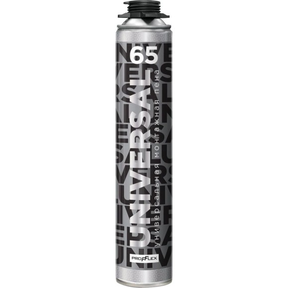 Пена монтажная PROFFLEX UNIVERSAL 65 всесезонная NEW 01635