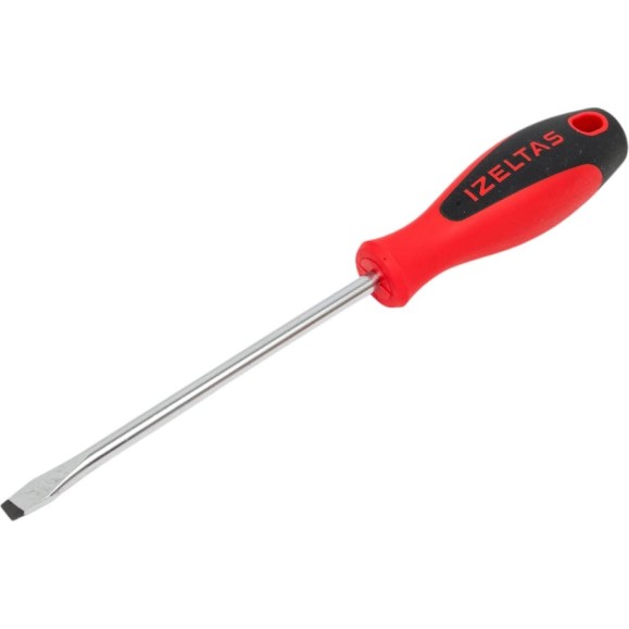 Отвертка с прямым шлицем 6х125мм IZELTAS ERGONOMIK 4350176125