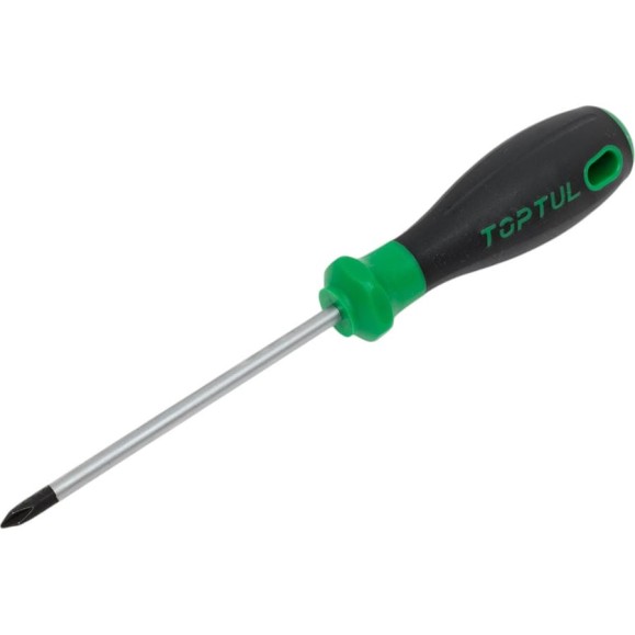 Отвертка крестовая TOPTUL Pro-Plus PH1x100 мм FBAF0110 Отвертка крестовая TOPTUL Pro-Plus PH1x100 мм FBAF0110