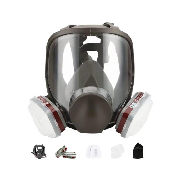 Профессиональный респиратор, маска, противогаз RoomBroom МС7800 ( 6800 )/3М, FFP3 RB2133
