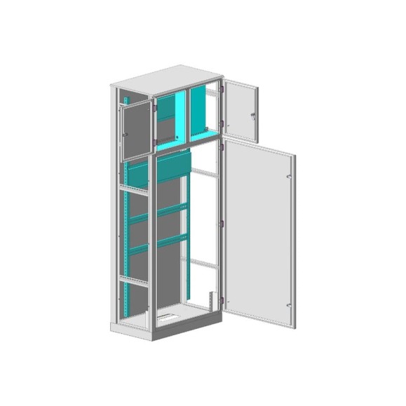 Корпус MULTICOLOR ВРУ-3 IP-54 (630x2000x600) со съемными боковыми панелями (ШхВхГ) RAL 7035 MLT.VRB3.54.63.20.60 Корпус MULTICOLOR ВРУ-3 IP-54 (630x2000x600) со съемными боковыми панелями (ШхВхГ) RAL 7035 MLT.VRB3.54.63.20.60