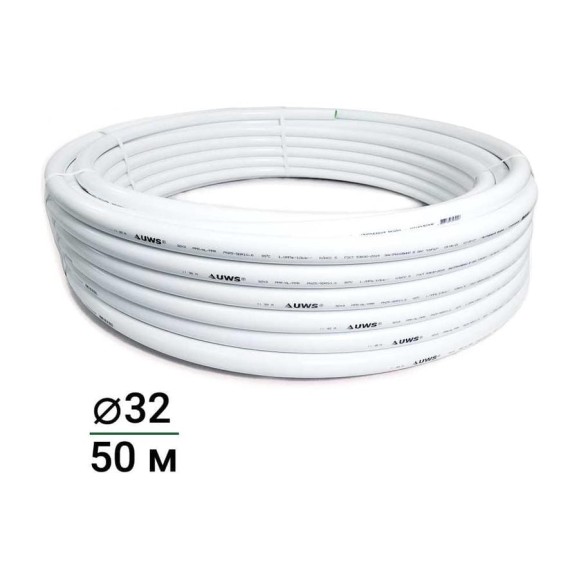 Многослойная труба UWS STANDART PPR-AL-PPR 32, 50 м P-32-50 210111