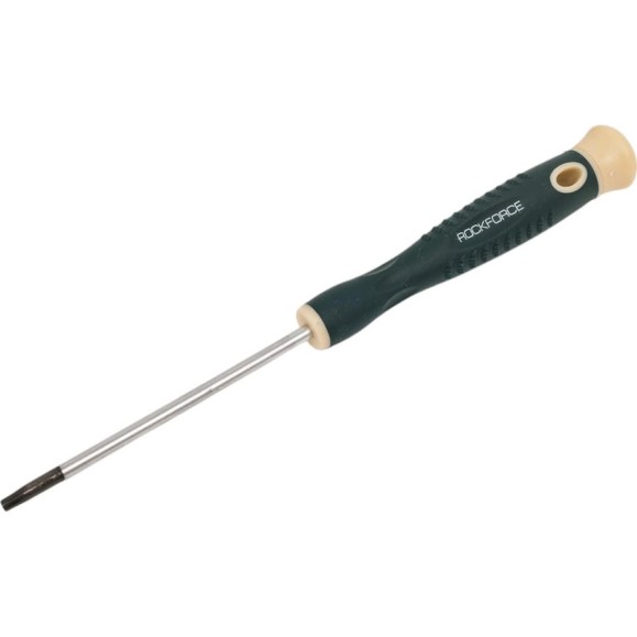Отвертка Rockforce TORX с отверстием ювелирная T15Hх75мм RF-73707515(19566) Отвертка Rockforce TORX с отверстием ювелирная T15Hх75мм RF-73707515(19566)