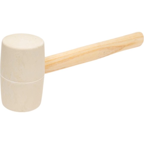 Белая резиновая киянка ЗУБР 340г 20511-340_z02