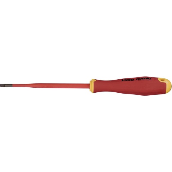 Диэлектрическая отвертка Felo SL 4,5х1,0, E-Slim Ergonic 41394590
