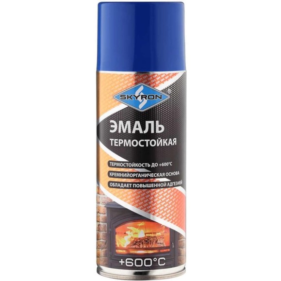 Термостойкая эмаль SKYRON синяя SR-53007