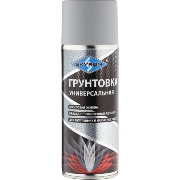 Универсальная грунтовка SKYRON акриловая серая SR-21003 Универсальная грунтовка SKYRON акриловая серая SR-21003