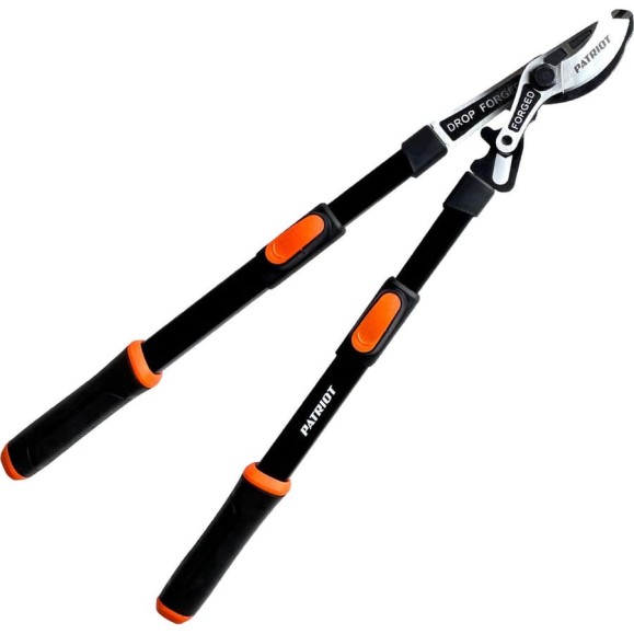 Сучкорез PATRIOT LBF 1020 T, плоскостной, кованые лезвия, усиленный механизм, телескопические ручки, PP+TPR-рукоятки, 1020 мм 777006740