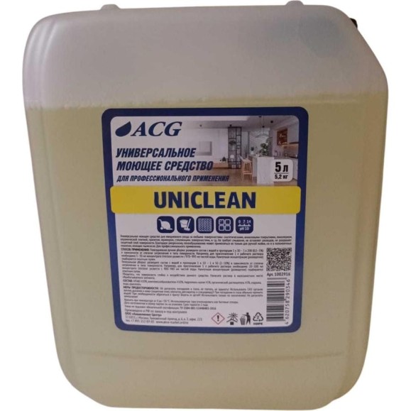 Средство универсальное моющее ACG UNICLEAN 5 л 1002916