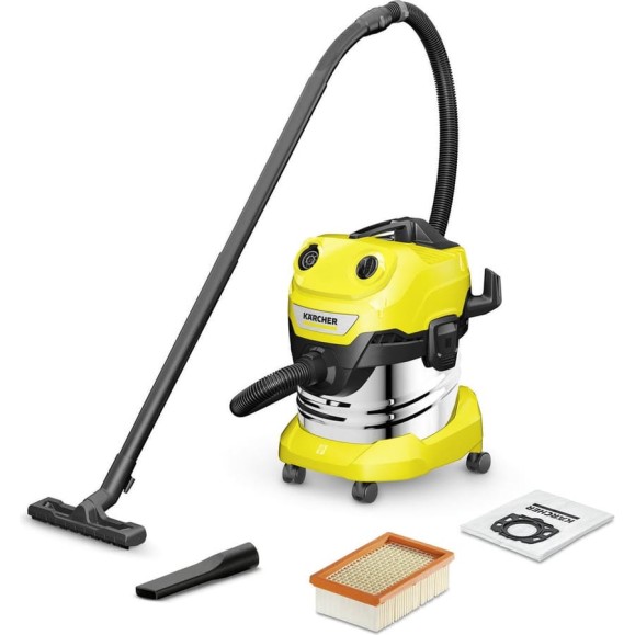 Пылесос хозяйственный KARCHER WD 4 S V-20/5/22 1.628-260.0