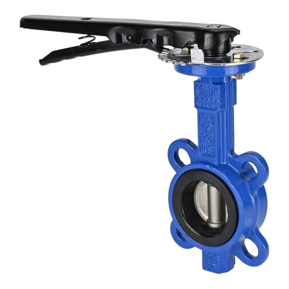 Дисковый поворотный затвор DN.ru GGG50-316l-EPDM Ду65 Ру16 с рукояткой D050-07102 Дисковый поворотный затвор DN.ru GGG50-316l-EPDM Ду65 Ру16 с рукояткой D050-07102