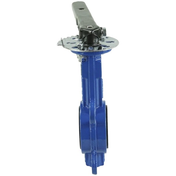 Дисковый поворотный затвор DN.ru GGG50-GGG40-EPDM Ду65 Ру16 с рукояткой D050-08306
