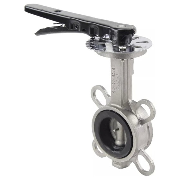 Затвор дисковый поворотный DN.ru 316L-316L-EPDM Ду40 Ру16 с рукояткой D050-01366