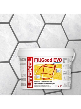 Полиуретановый состав для затирки швов LITOKOL FillGood EVO F.125 GRIGIO CEMENTO 496300002