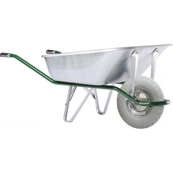 Тачка одноколесная Haemmerlin Cargo Excellium MG GFR(4058) 160 л оцинкованный кузов, непробиваемое литое колесо с подшипником 3013796101