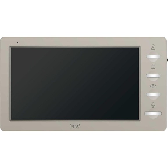 Монитор видеодомофона CTV M3702 Gamma Be, формата AHD с IPS экраном 7, со встроенным источником питания, бежевый 10-0001037 Монитор видеодомофона CTV M3702 Gamma Be, формата AHD с IPS экраном 7, со встроенным источником питания, бежевый 10-0001037