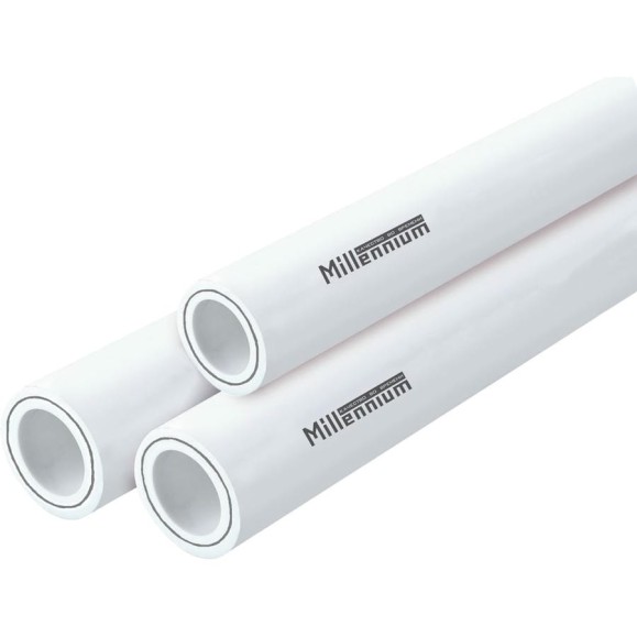 Полипропиленовая труба Millennium армированная алюминием 40x6,7 PN25 (длина 4м) 3M02-tbf-400000 Полипропиленовая труба Millennium армированная алюминием 40x6,7 PN25 (длина 4м) 3M02-tbf-400000