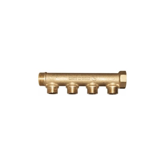 Коллектор латунный Giacomini 1" м/р, 4 выхода, база 16 мм, н/р, 35 мм R580CY044 027-4866 Коллектор латунный Giacomini 1" м/р, 4 выхода, база 16 мм, н/р, 35 мм R580CY044 027-4866