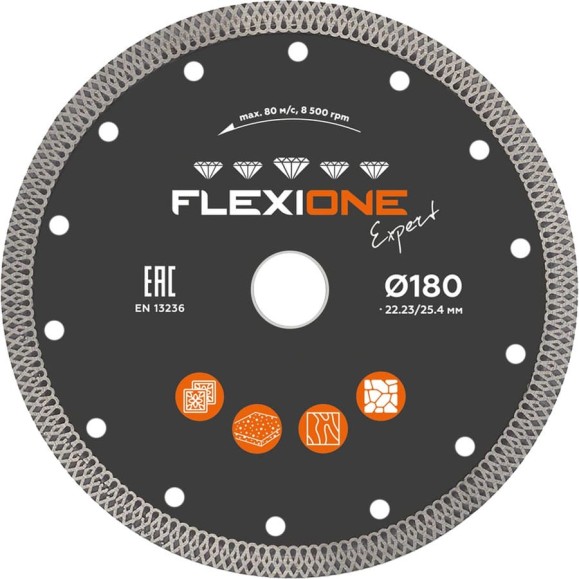 Алмазный диск Flexiоne Expert 180х22.2 мм, керамогранит 50000272