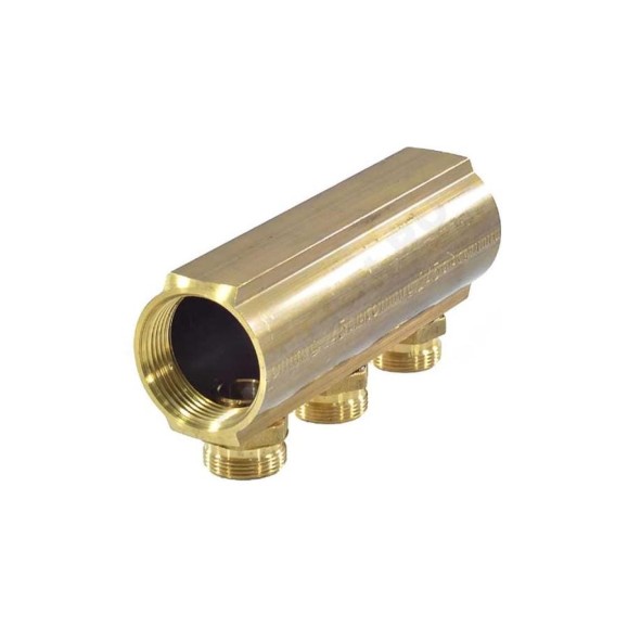 Коллектор латунный Giacomini 1 1/4" м/м, 3 выхода, н/р, база 18 мм, 50 мм R551SY043 040-0605 Коллектор латунный Giacomini 1 1/4" м/м, 3 выхода, н/р, база 18 мм, 50 мм R551SY043 040-0605
