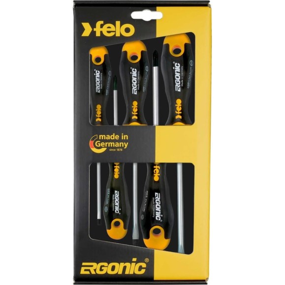 Набор отверток 5 шт. в упаковке Felo Ergonic 40095118 Набор отверток 5 шт. в упаковке Felo Ergonic 40095118