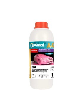 Автошампунь с розовой пеной. UPGUARD A4 PINK 1л. 14-1