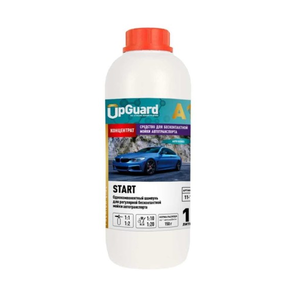 Автошампунь для регулярной бесконтактной мойки. UPGUARD A1 START 1л. 11-1