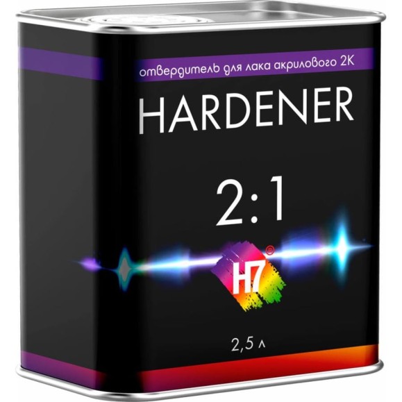 Отвердитель для лака акрилового H7 2K 2:1 Optic clear 2,5 л 382574