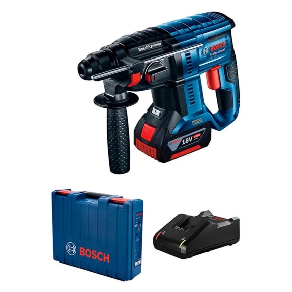 Аккумуляторный бесщеточный перфоратор Bosch GBH 180-LI с 1 АКБ и ЗУ 0611911122