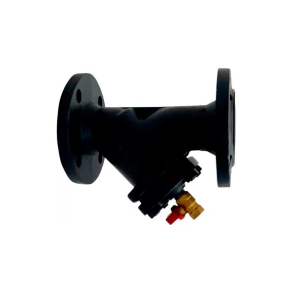 Фильтр сетчатый DN.ru GG25-304-MG-F Ду50 Ру16 со сливным краном D260-03124