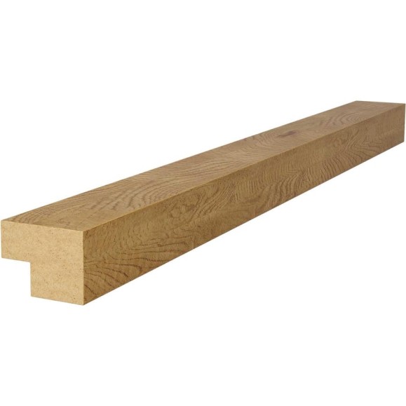 Торцевая рейка Cosca Decor 25x19x2750 мм, МДФ, дуб медный 00-00076261