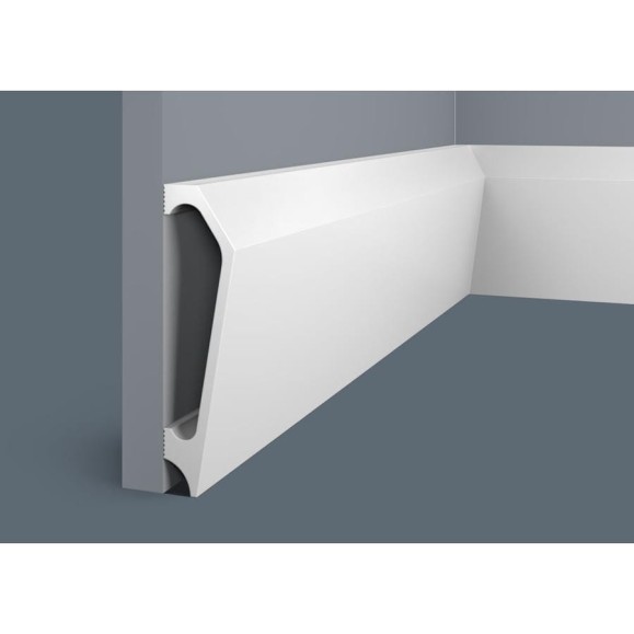 Плинтус Cosca Decor 133x16x2000 мм, экополимер, PX041 00-00072062