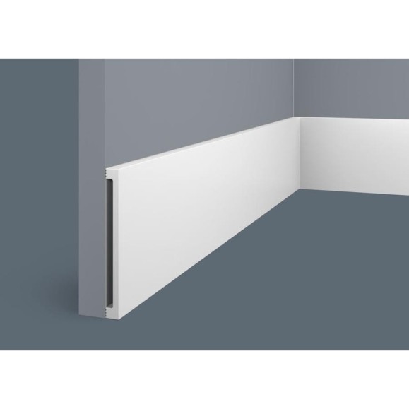 Плинтус Cosca Decor 100x10x2000 мм, экополимер, PX057 00-00077369