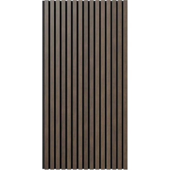 Акустическая панель Cosca Decor черный войлок, 1200x600x21 мм, шпон дуб маррон 00-00078917