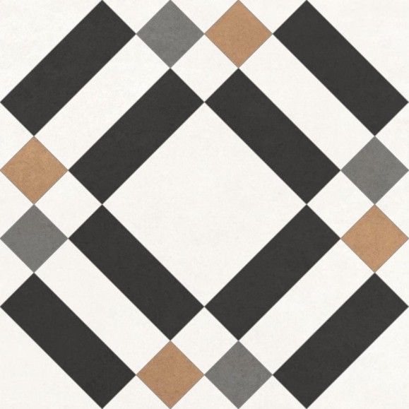 Керамогранит матовый Дизайн Микс 1 / Design Mix 1 NewTrend 200x200x8 (24 шт в уп/69,12 м в пал) GP2020DMX31
