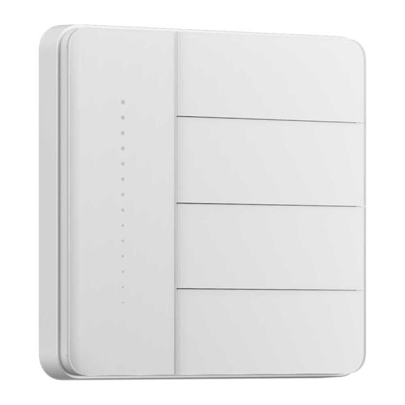 Умный настенный выключатель AQARA Z1 Pro (4 клавиши), цвет: белый, модель ZNQBKG45LM_wh Умный настенный выключатель AQARA Z1 Pro (4 клавиши), цвет: белый, модель ZNQBKG45LM_wh