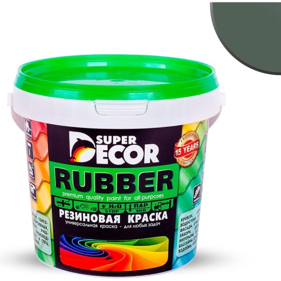 Резиновая краска SUPER DECOR №09 Лесная сказка, 1 кг 4630024700752 Резиновая краска SUPER DECOR №09 Лесная сказка, 1 кг 4630024700752