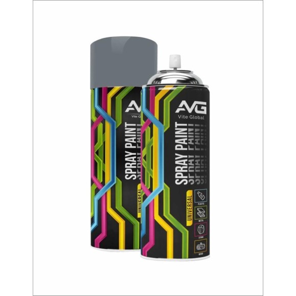 Аэрозольная краска AVG 380г N 22 Серый