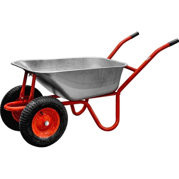 Тачка строительная HDC HD-W402 (120л, 400кг, 2 пневмоколеса 4.00-8) HD6410-1 Тачка строительная HDC HD-W402 (120л, 400кг, 2 пневмоколеса 4.00-8) HD6410-1