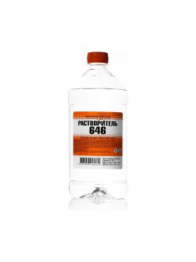Растворитель НХП 646 ТУ, ПЭТ, 0,9 л. 4607059918131