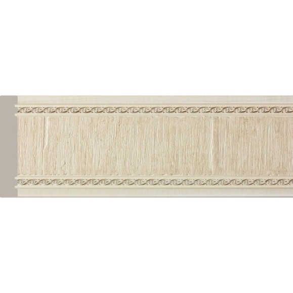Молдинг Cosca Decor интерьерный багет, 50x11x2400 мм, Дуб белёный, бордюр СПБ016643