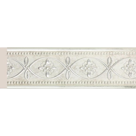Молдинг Cosca Decor интерьерный багет, 51x11x2400 мм, Платина, бордюр СПБ016649 Молдинг Cosca Decor интерьерный багет, 51x11x2400 мм, Платина, бордюр СПБ016649