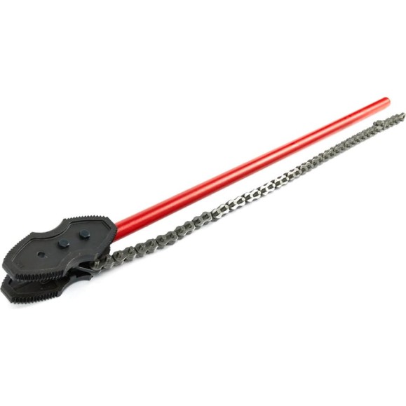 Двухсторонний цепной трубный ключ REDLI  усиленный Chain Tong 10", R70250