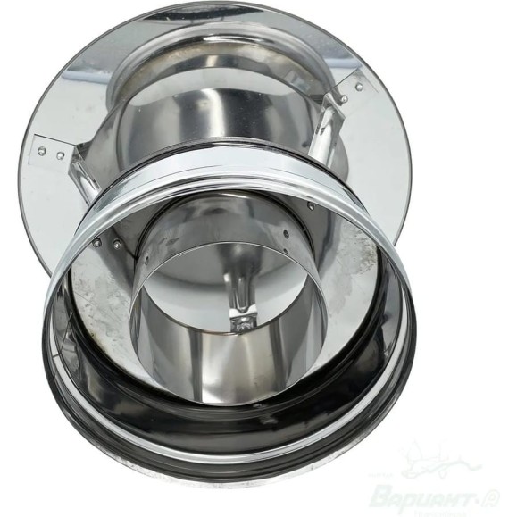 Оголовок FERRUM 430/0,5 мм, нержавеющая сталь, ф120x200 f3104 Оголовок FERRUM 430/0,5 мм, нержавеющая сталь, ф120x200 f3104
