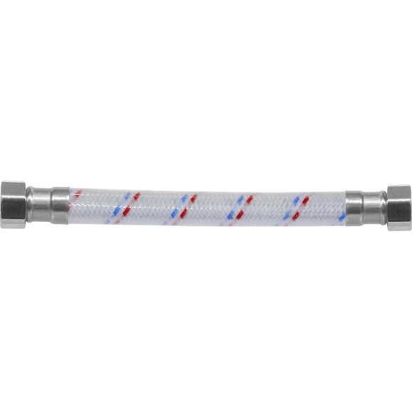 Гибкая подводка для воды ЦС ГИГАНТ 17 нейлон  1/2”Г х 1/2Г L-60 см, штука ГП002297