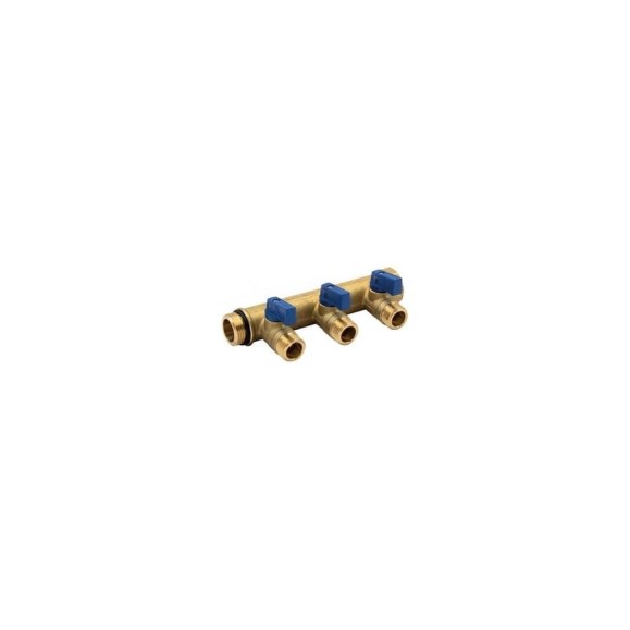 Коллектор с шаровыми кранами Tiemme арт.1822RCP50 3/4" T3-1/2" пл.прокладка 50 мм (син.ручки) 1820105 Коллектор с шаровыми кранами Tiemme арт.1822RCP50 3/4" T3-1/2" пл.прокладка 50 мм (син.ручки) 1820105