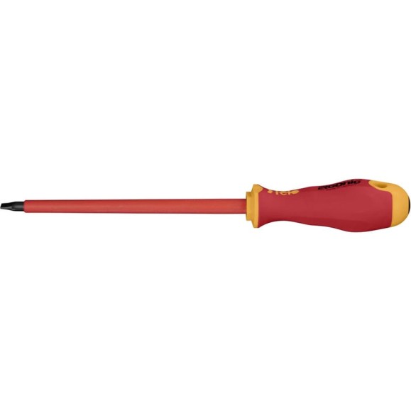 Диэлектрическая отвертка Felo Ergonic 8,0х1,2х175 плоская шлицевая 41308090